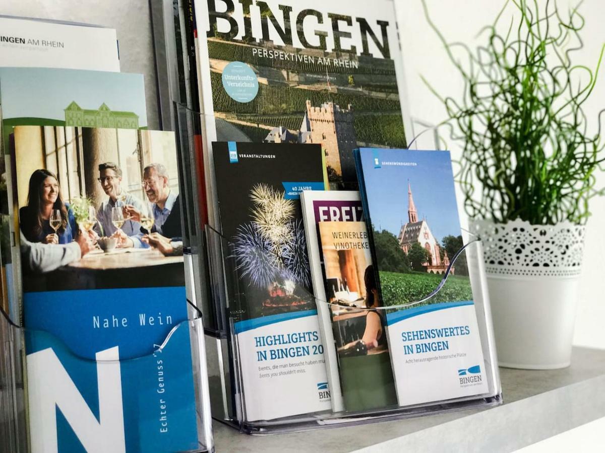 Schoene, Neue Ferienwohnung Am Rhein Und Mit Balkon Bingen am Rhein Exterior foto
