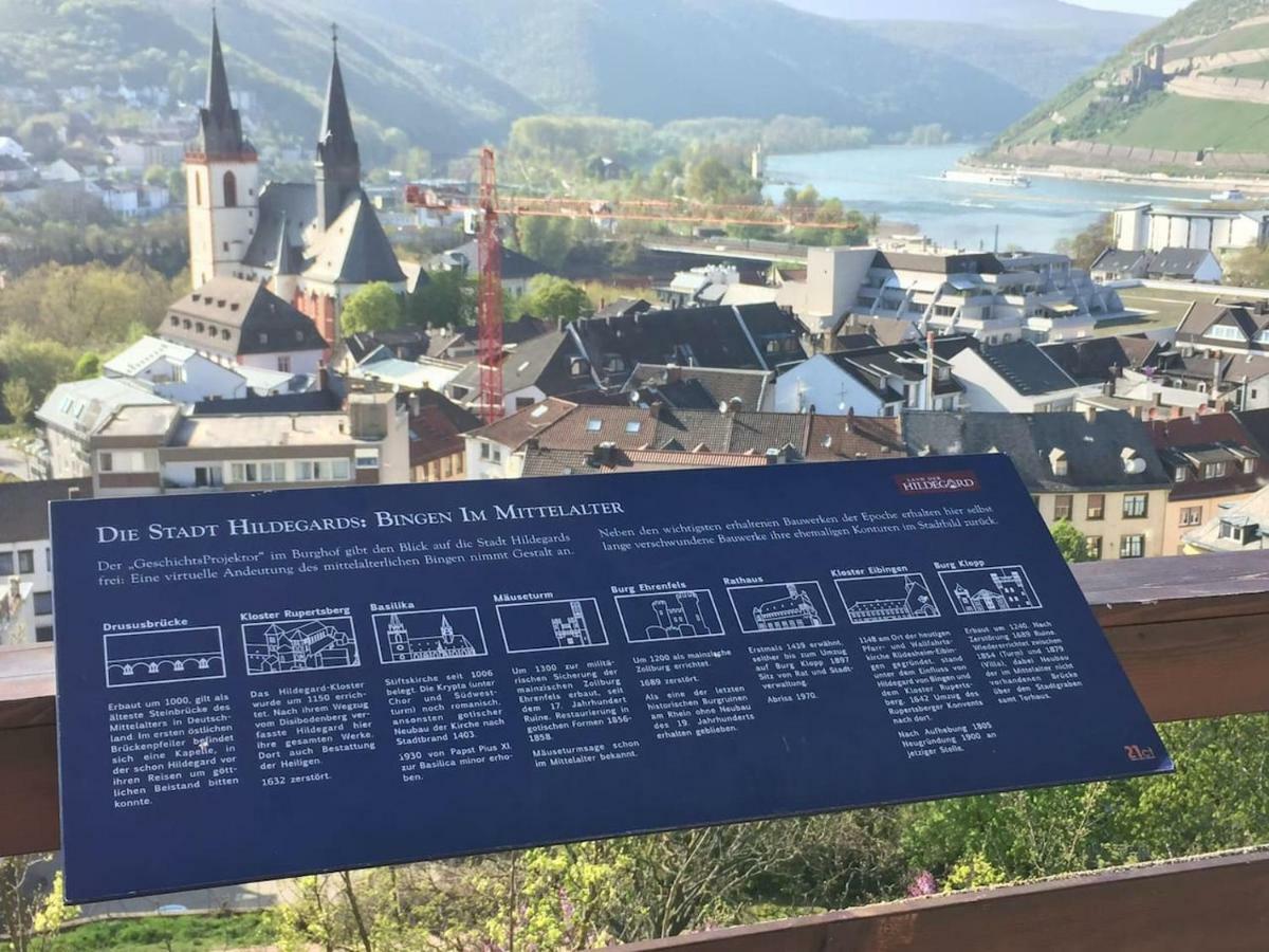 Schoene, Neue Ferienwohnung Am Rhein Und Mit Balkon Bingen am Rhein Exterior foto